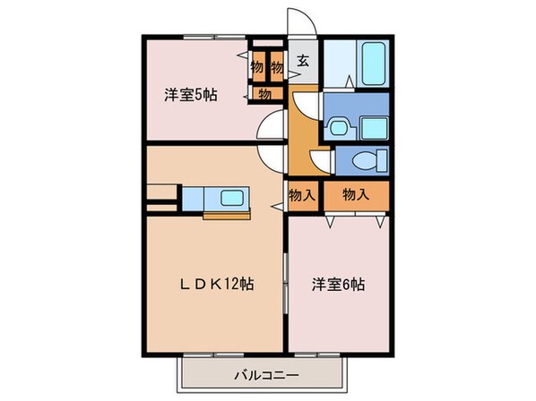 エーデルハイム碧海の物件間取画像